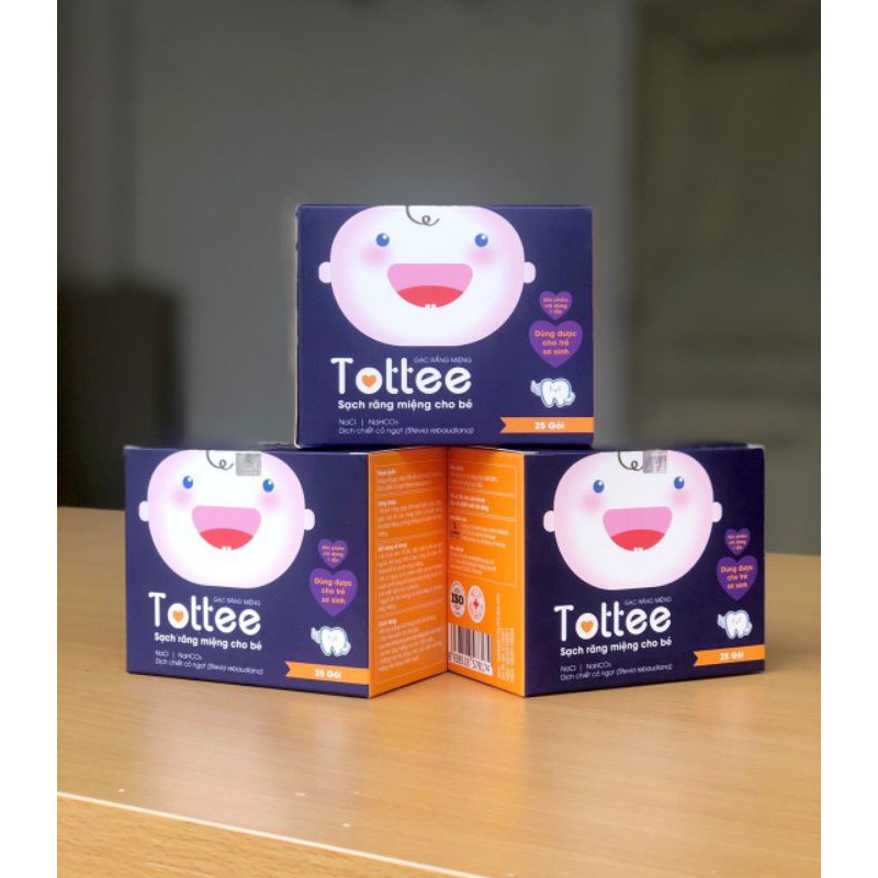 Gạc Răng Miệng Tottee (Gạc rơ lưỡi Tottee)