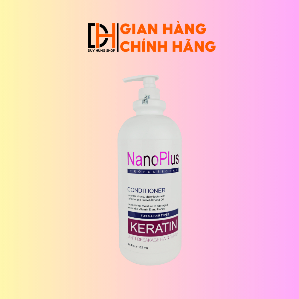[Duy Hung Shop] Cặp Dầu Gội Xả Siêu Thơm Siêu Mượt Tóc Nano PLus Collagen 2000ml