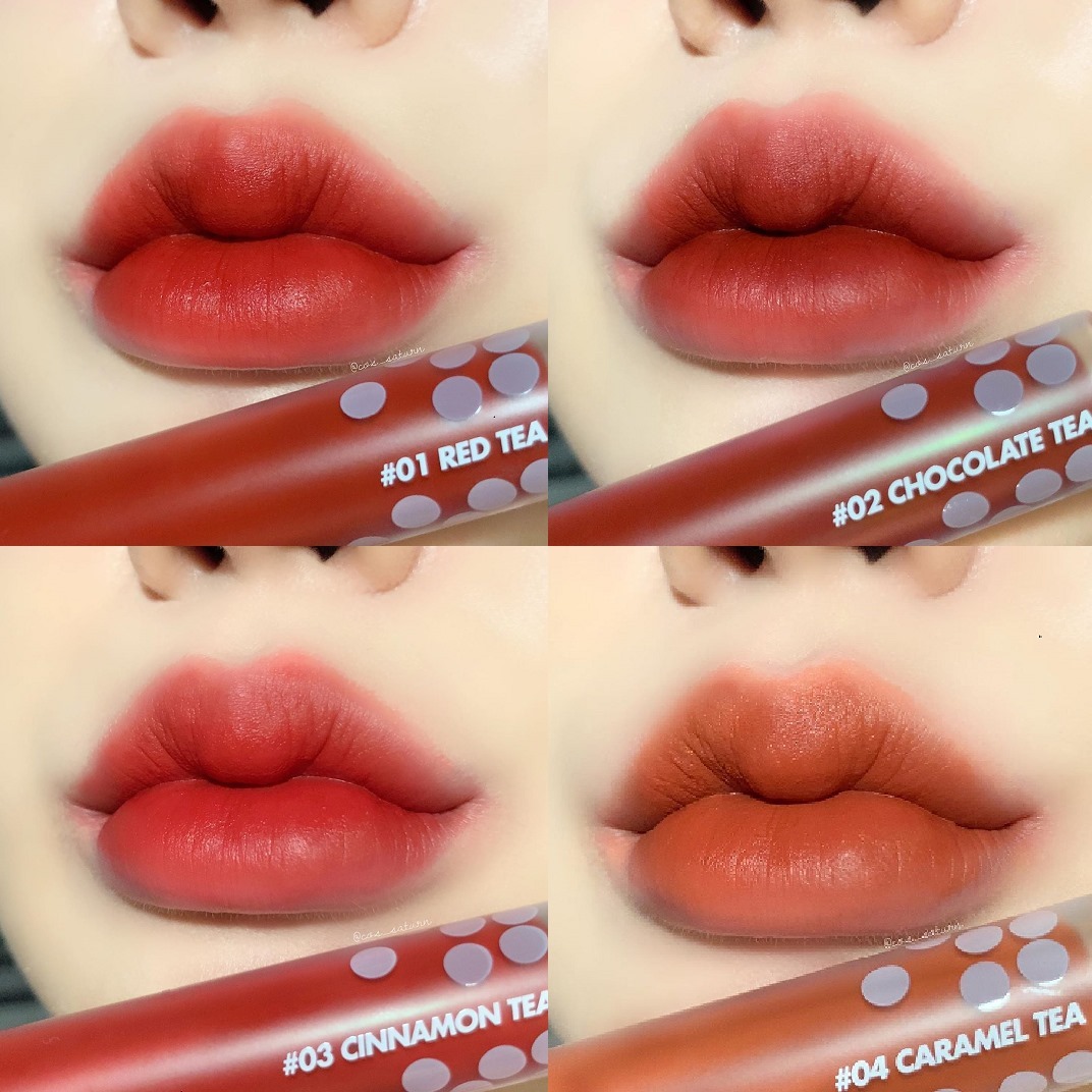 Son ROMAND MILK TEA VELVET TINT đủ màu