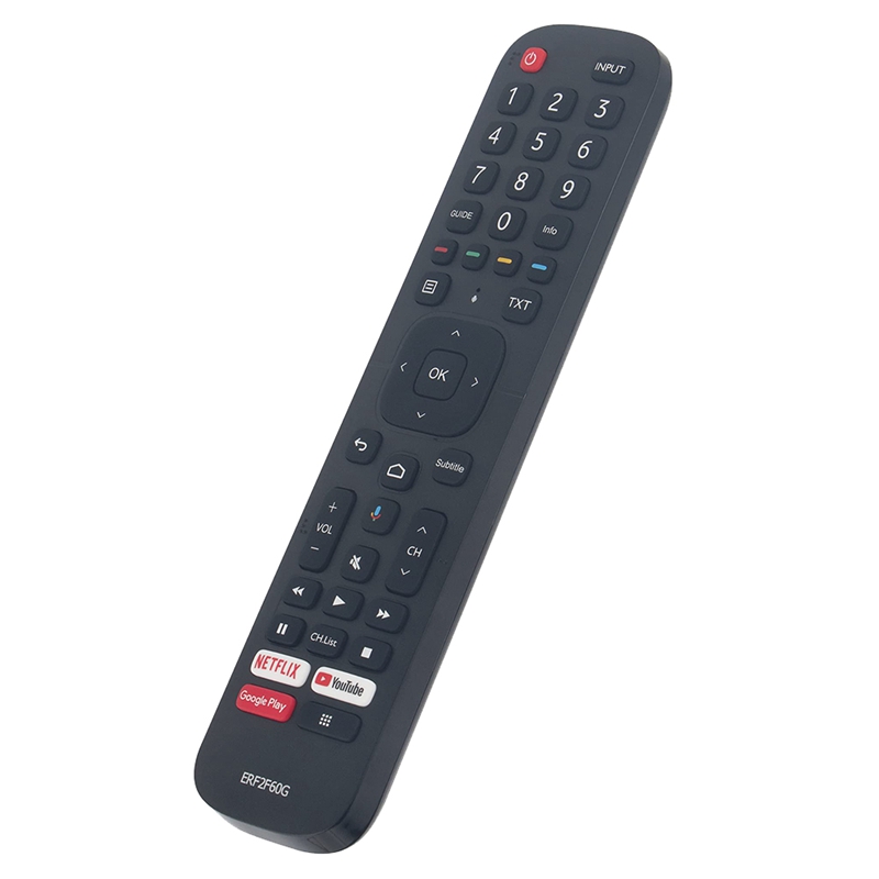 ERF2F60G Replace Remote Control TV Remote Control for Smart Android TV 9.0 Pie 40A56E (Without Voice Function)