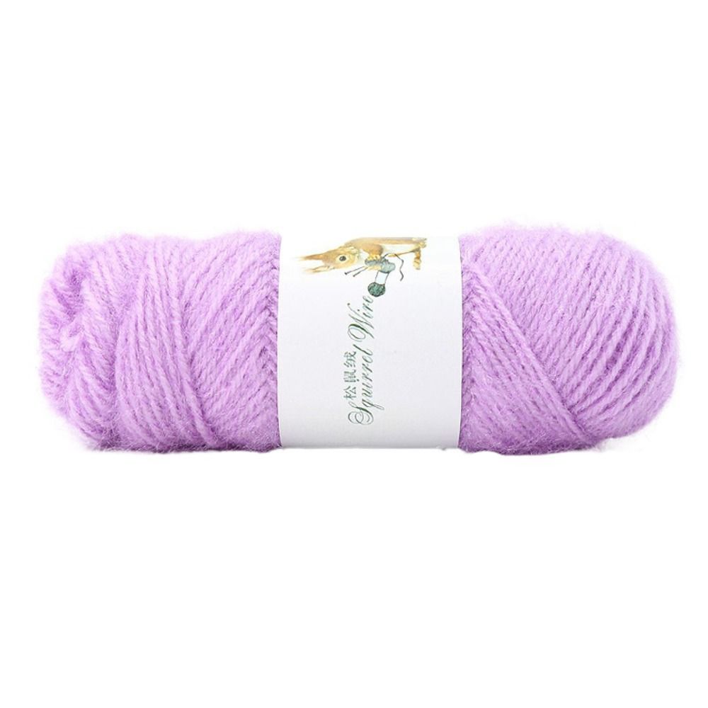 Binachi 3mm sợi cashmere sóc thủ công tinh tế sợi đan tự làm mềm sợi len may