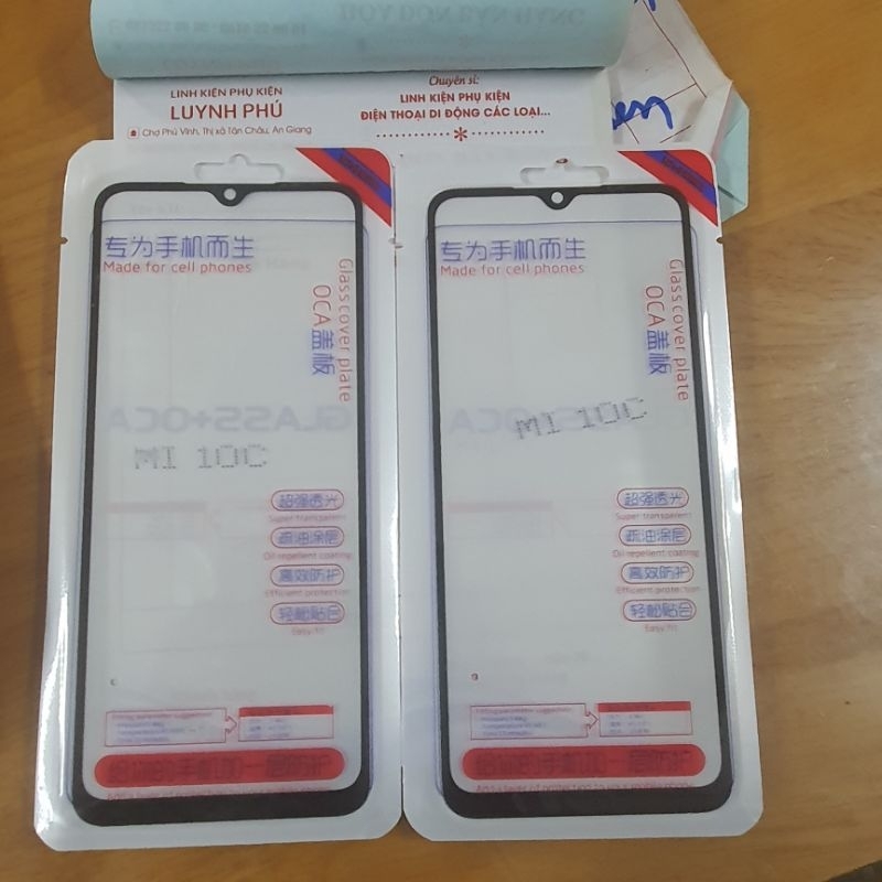 Kính ép liền keo Redmi 10C redmi 12C poco c40 c55