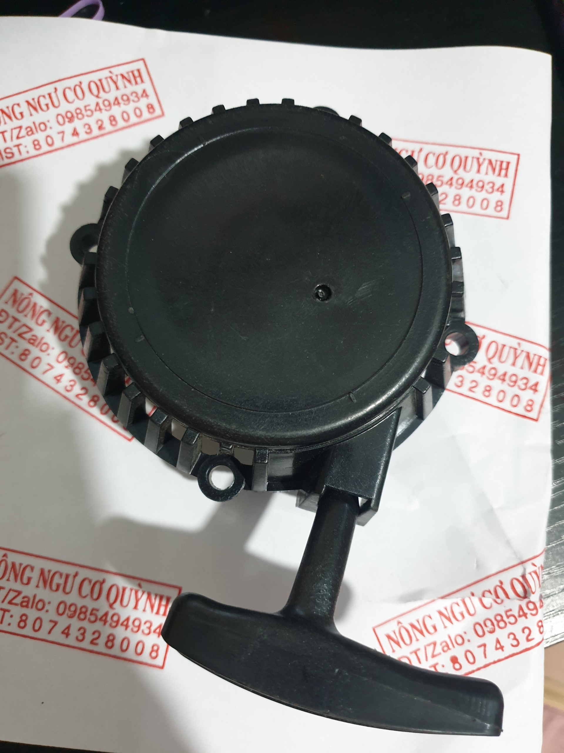 Bộ chụp giật / khởi động máy cắt cỏ 411. Màu đen 4 chấu