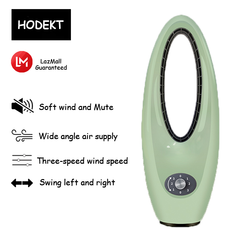 HODEKT Bladeless Fan Household Electric Fan Floor Fan Small Dormitory ...