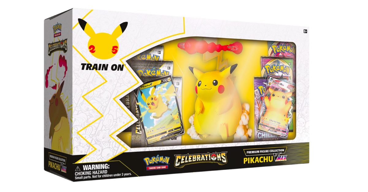pikachu vmax celebrations figure