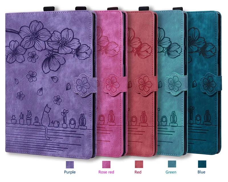 For Xiaomi Redmi Pad 2022 10 61 Redmi Pad SE Tablet Case Cute Cat Flower Funda For Xiaomi Pad5 6 Mi Pad 5 6 Pro Cover 11 inch. 