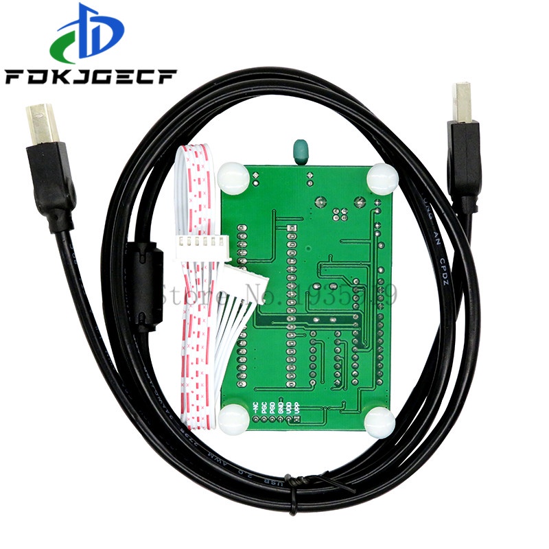 PIC K150 Lập Trình Viên Vi Mạch Pic MCU Microcore Burner USB Downloader Pic Vi Điều Khiển USB Tự Động Lập Trình + ICSP Cáp Mạch Tích Hợp