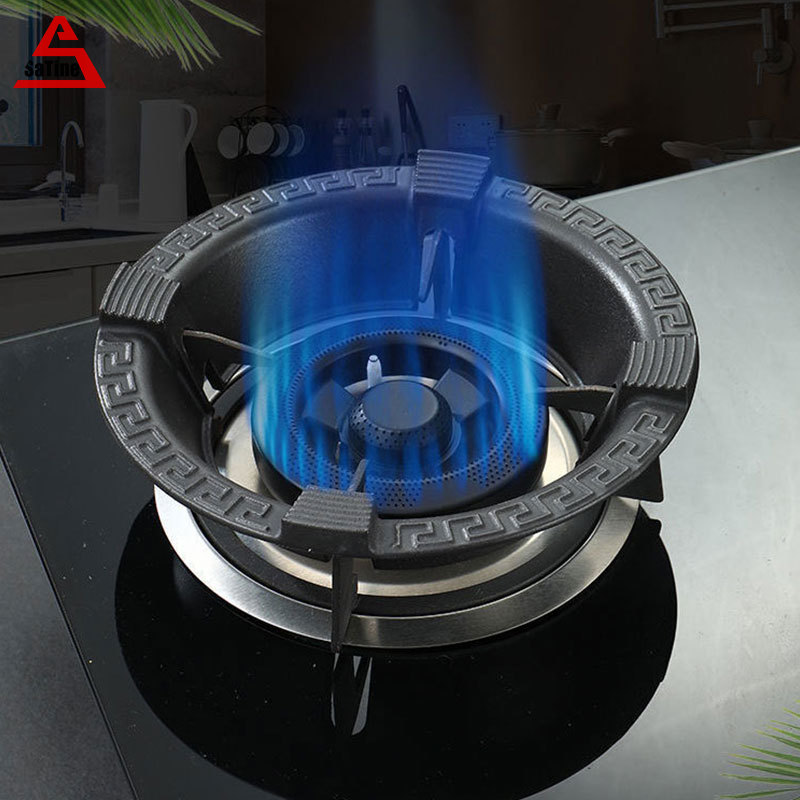 Gang Dày dự thảo lá chắn tiết kiệm năng lượng chống giá đỡ trượt phổ quát bếp ga khối gió