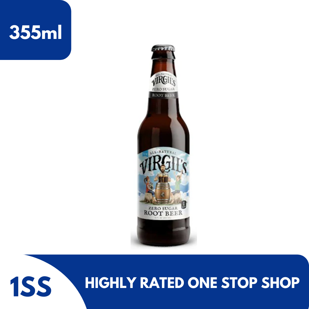 Virgil's Zero Sugar Root Beer, 355ml Lazada PH