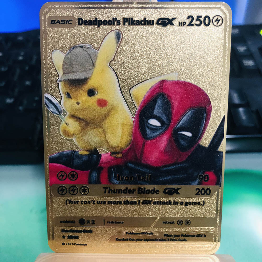Trick or Treat Alliance MallPokemon New V Stainless Steel Metal Gold Captain America Board Cards Kid Props Collection Gold Card | Daraz.com.bd Trick or Treat Alliance MallPokemon New V Stainless Steel Metal Gold Captain America Board Cards Kid Props Collection Gold Card | Daraz.com.bd