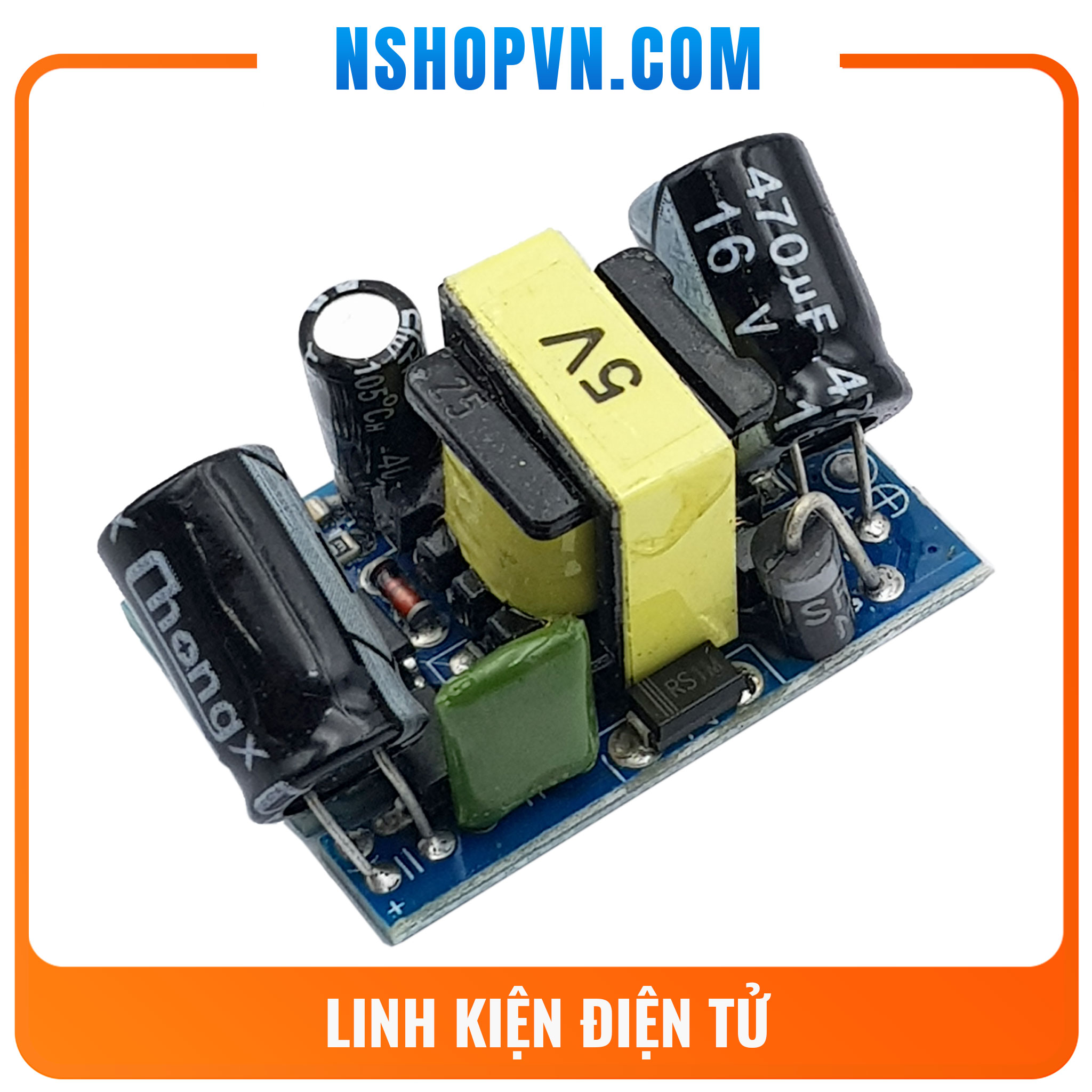 Mạch nguồn xung ac-dc 5vdc 700ma