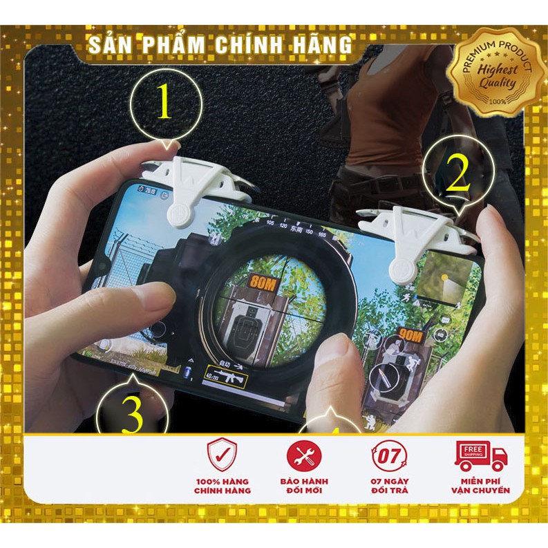 Nút bắn Pubg M8 ️Freeship️ Nút bấm Pubg Phụ kiện chơi Pubg Mobile, chơi game pubg, freefire, cod