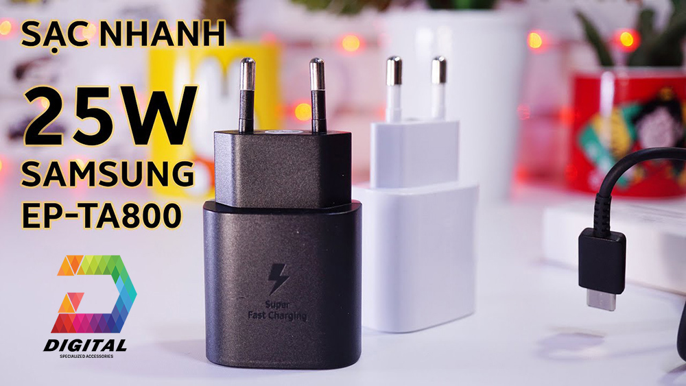 Củ Sạc Nhanh Samsung 25W PD Type C Chính Hãng
