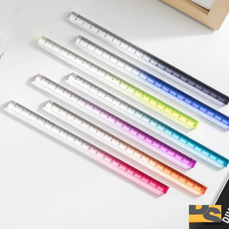 Premium quality Acrylic rulers multicolor shade size 12 inch for school ...