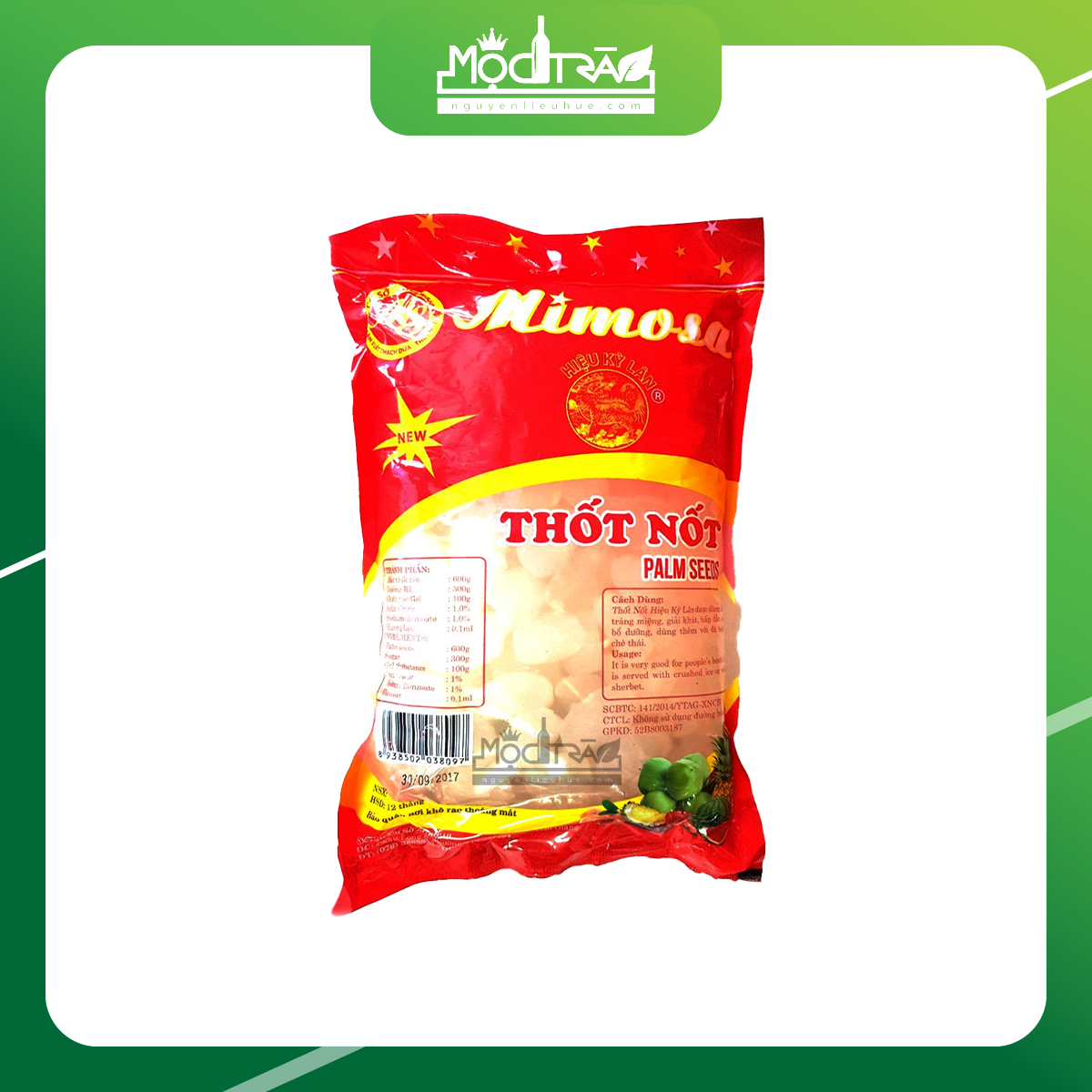 Thạch Thốt Nốt MIMOSA 1KG