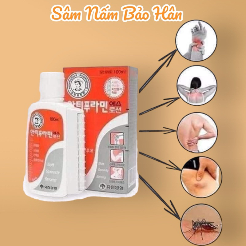Dầu nóng Antiphlamine Hàn Quốc 100ml