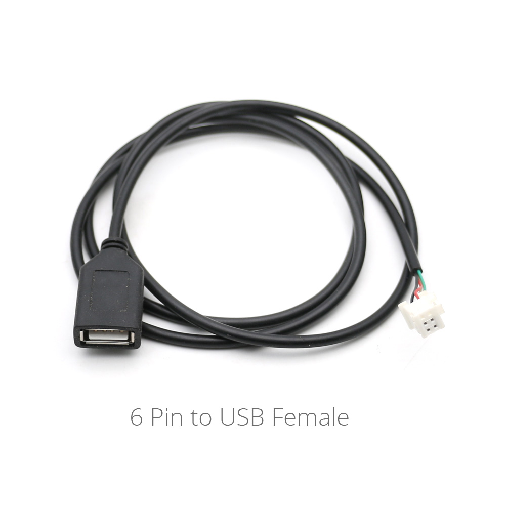 Universal USB Female Interface to 4 6 8 Pin Input Wire Connect Cable