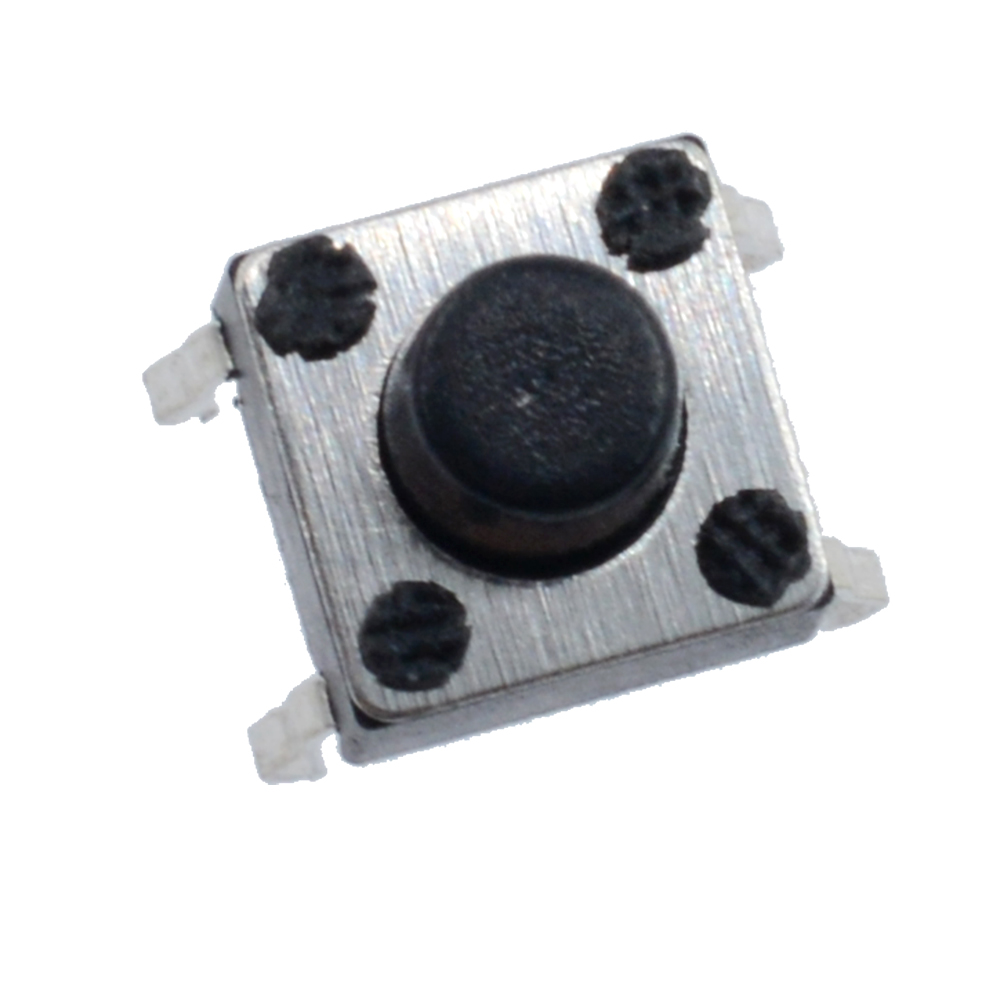 DIPPRUN 100pcs 6*6*6MMTactile Push Button Switch 4 pins Micro Switch 4-Pin DIP Momentary Tact Switch Through-Hole