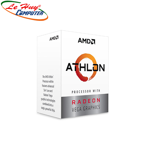 Bộ vi xử lý cpu amd ryzen athlon 3000g - hàng chính hãng