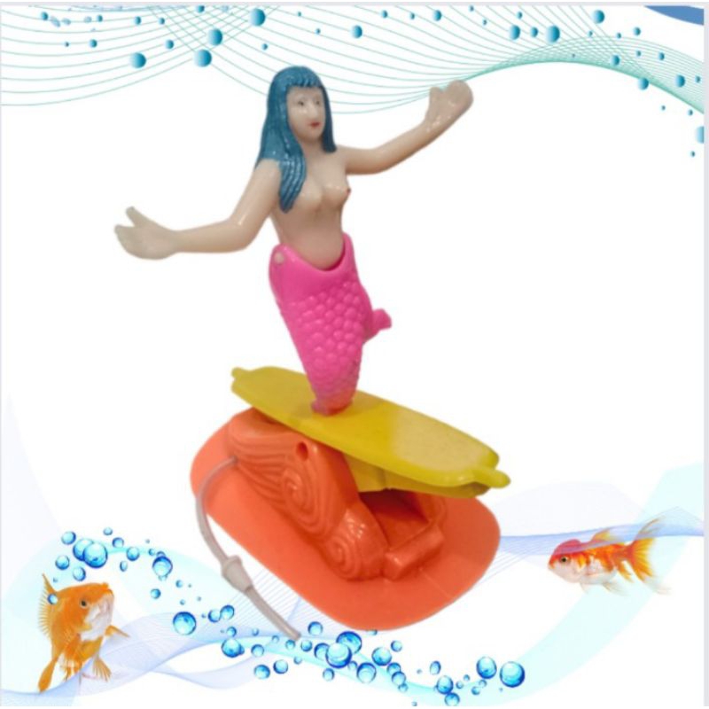 Mainan airpump udara Assesoris Aquarium SAKKAI PRO BALANCING MERMAID
