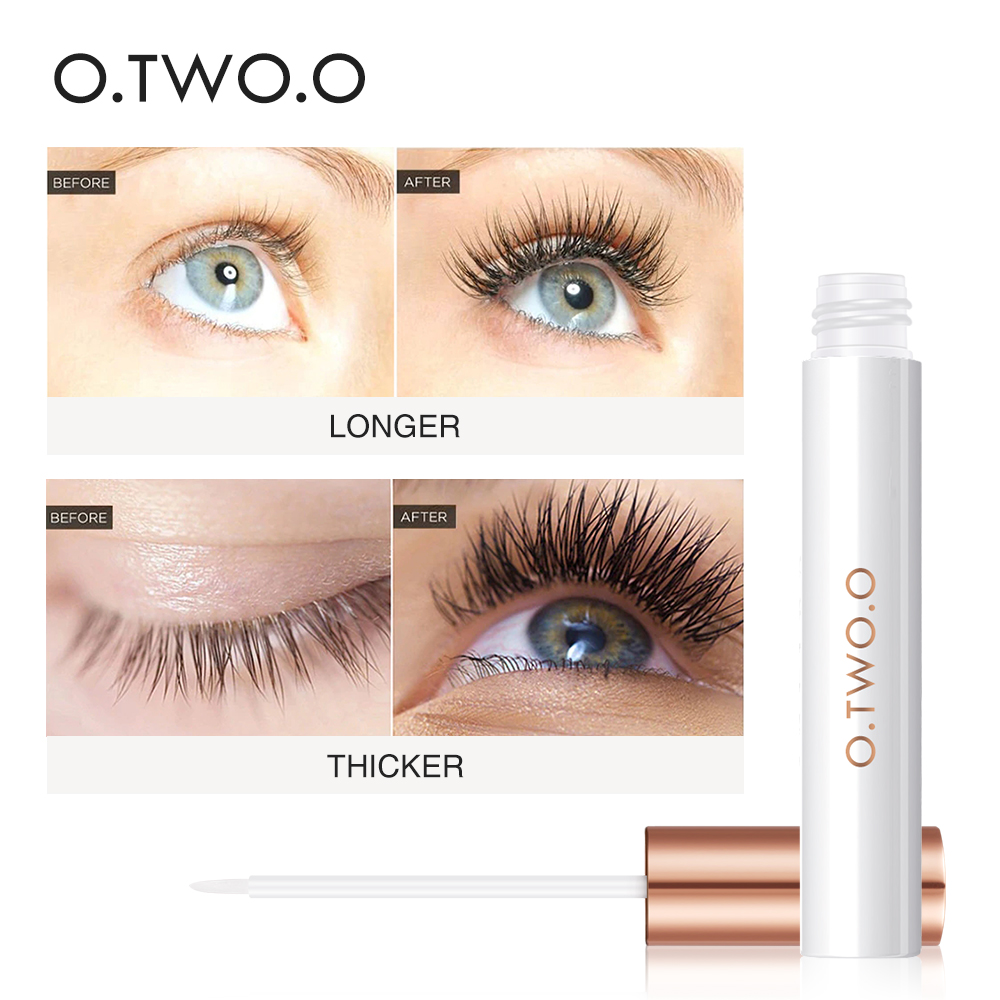 Wholesale O.TWO.O Eyelash Growth Serum Moisturizing Eyelash Nourishing Essence For Eyelashes Enhancer Lengthening Thicker 3ml. 