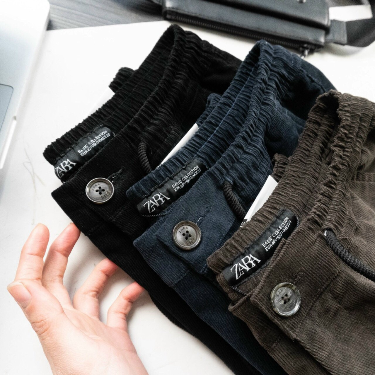 [hàng xuất dư] Quần Short nam, quần nhung Zara