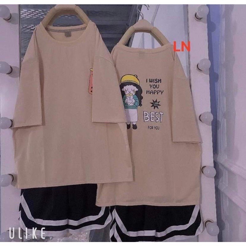 Sét áo BEST +quần đùi V LN11
