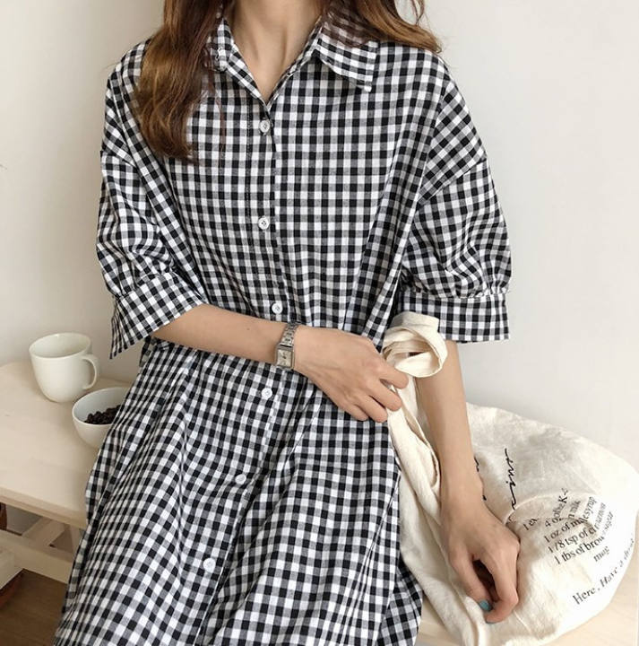 one piece shirt dress