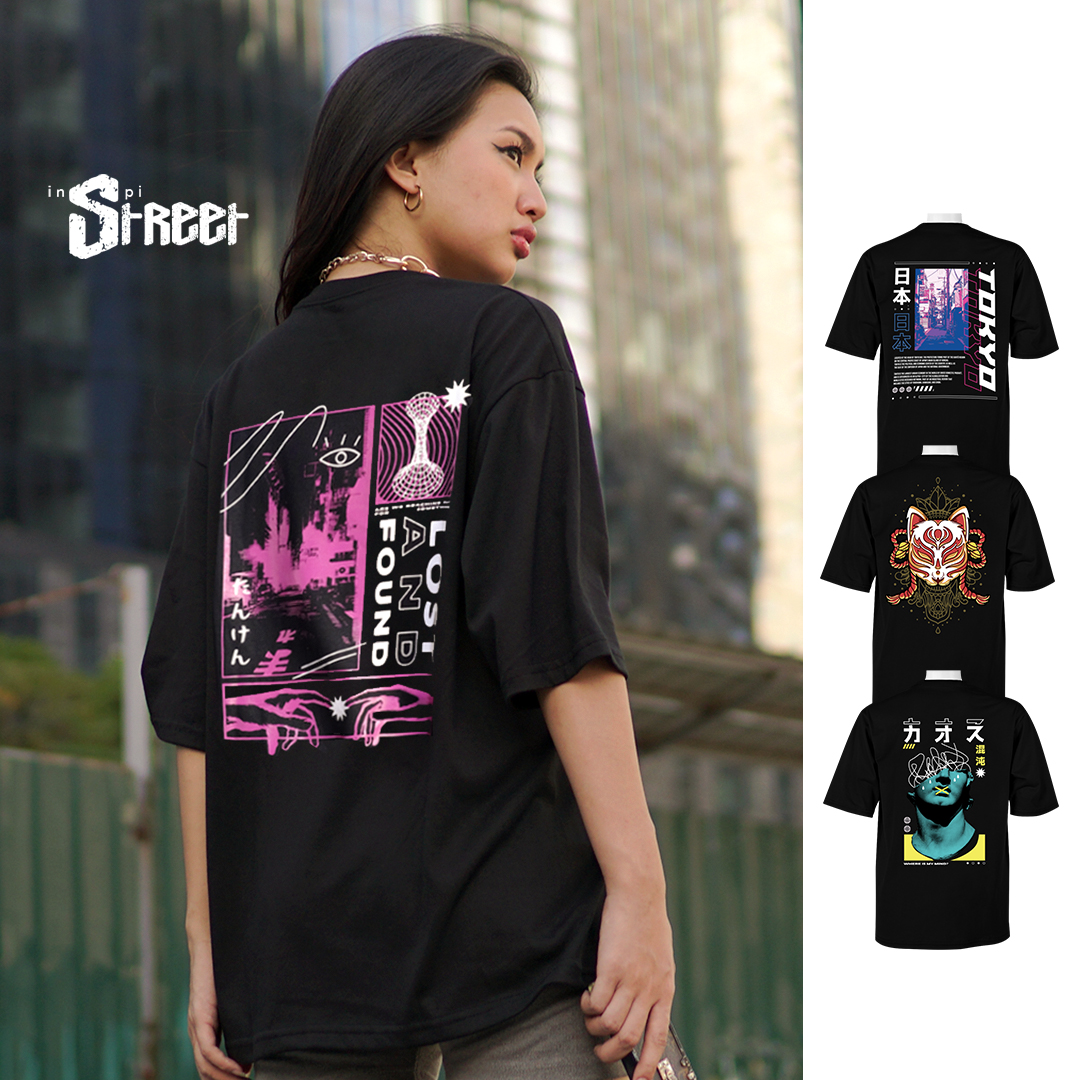 INSPI Japanese Oversized Shirt Korean 