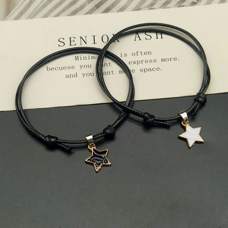 PCS/Set%20Fashion%20Couple%20Bracelets%20BlacK%20White%20Stars%20Bracelet%20for%20Wo%20and%20Paired%20Bracelets%20Gifts%20Lovers%20-%20Image%203