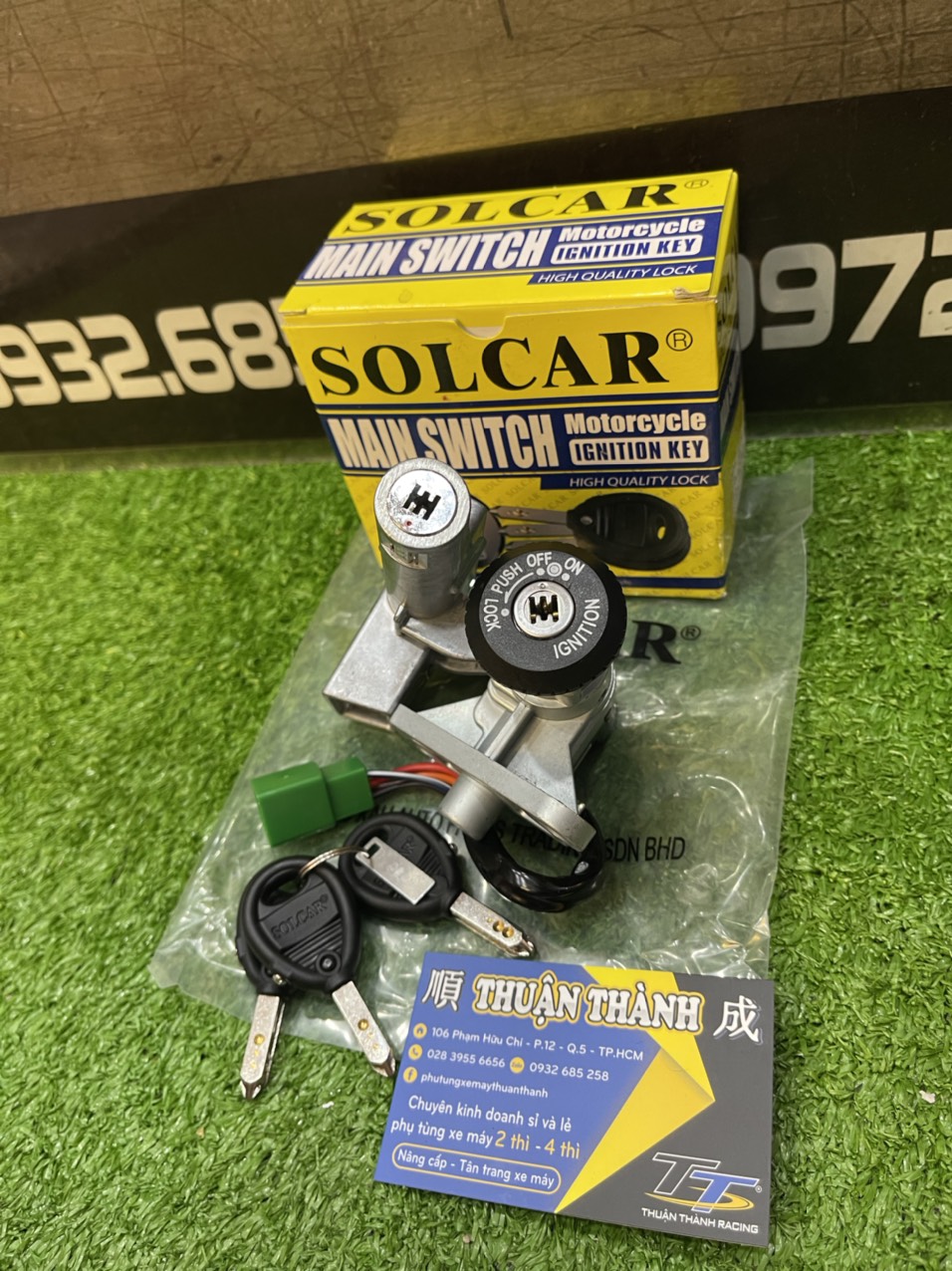 Khoá máy sport 6 cạnh chống trộm / chống bẻ - xipo - rgv - satria 2k