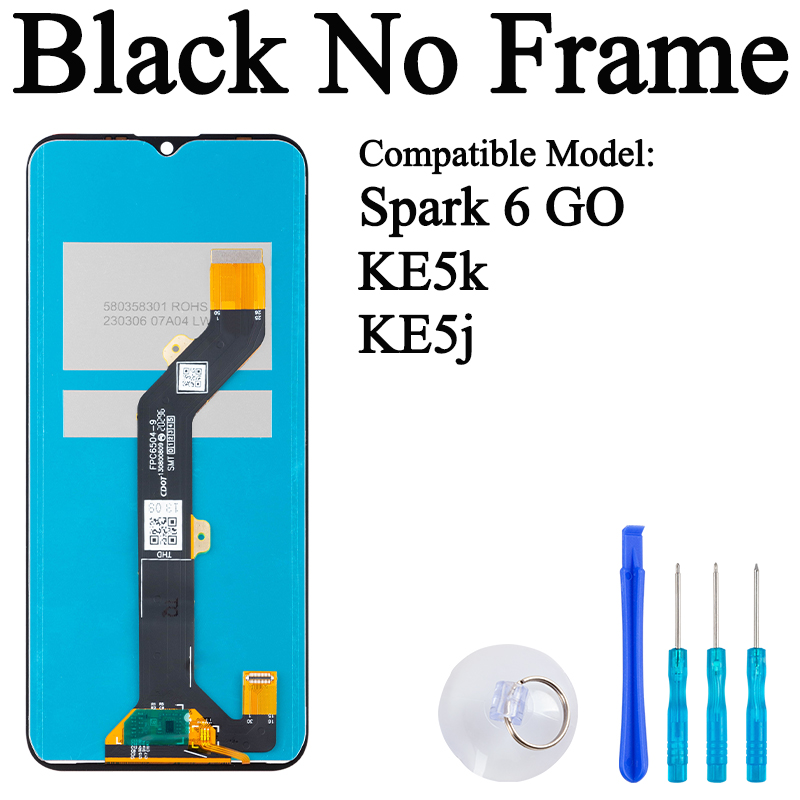 %E3%80%90Premium%20Quality%E3%80%91%20Premium%20LCD%20For%20Tecno%20Spark%206%20GO%20&%20Spark%206%20Air%20Touch%20Screen%20Digitizer%20Panel%20-%20Image%204