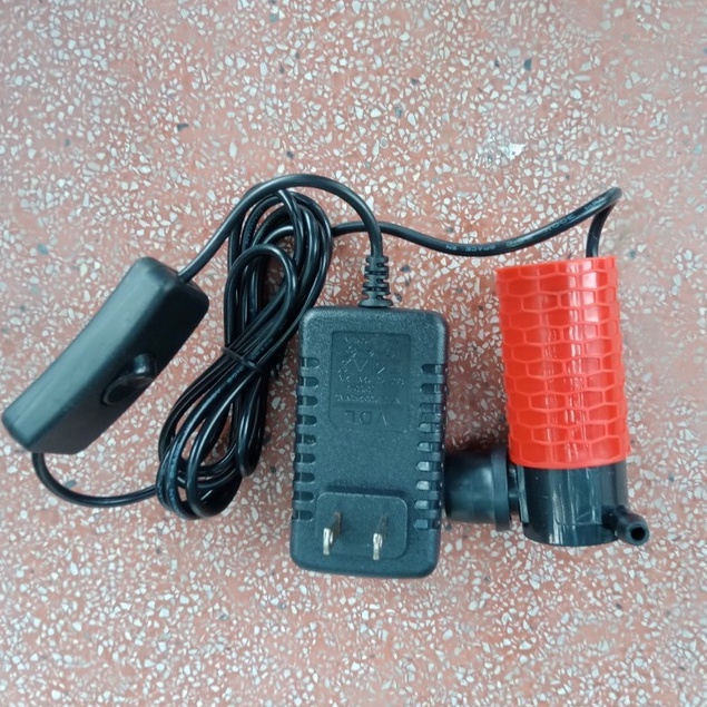 Máy bơm nước mini 12v MADIKA -(bơm nước cắt rãnh tường)