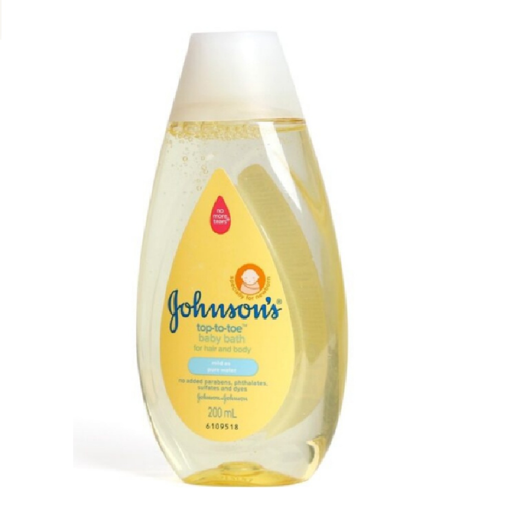Sữa tắm gội toàn thân Johnson's 200ml