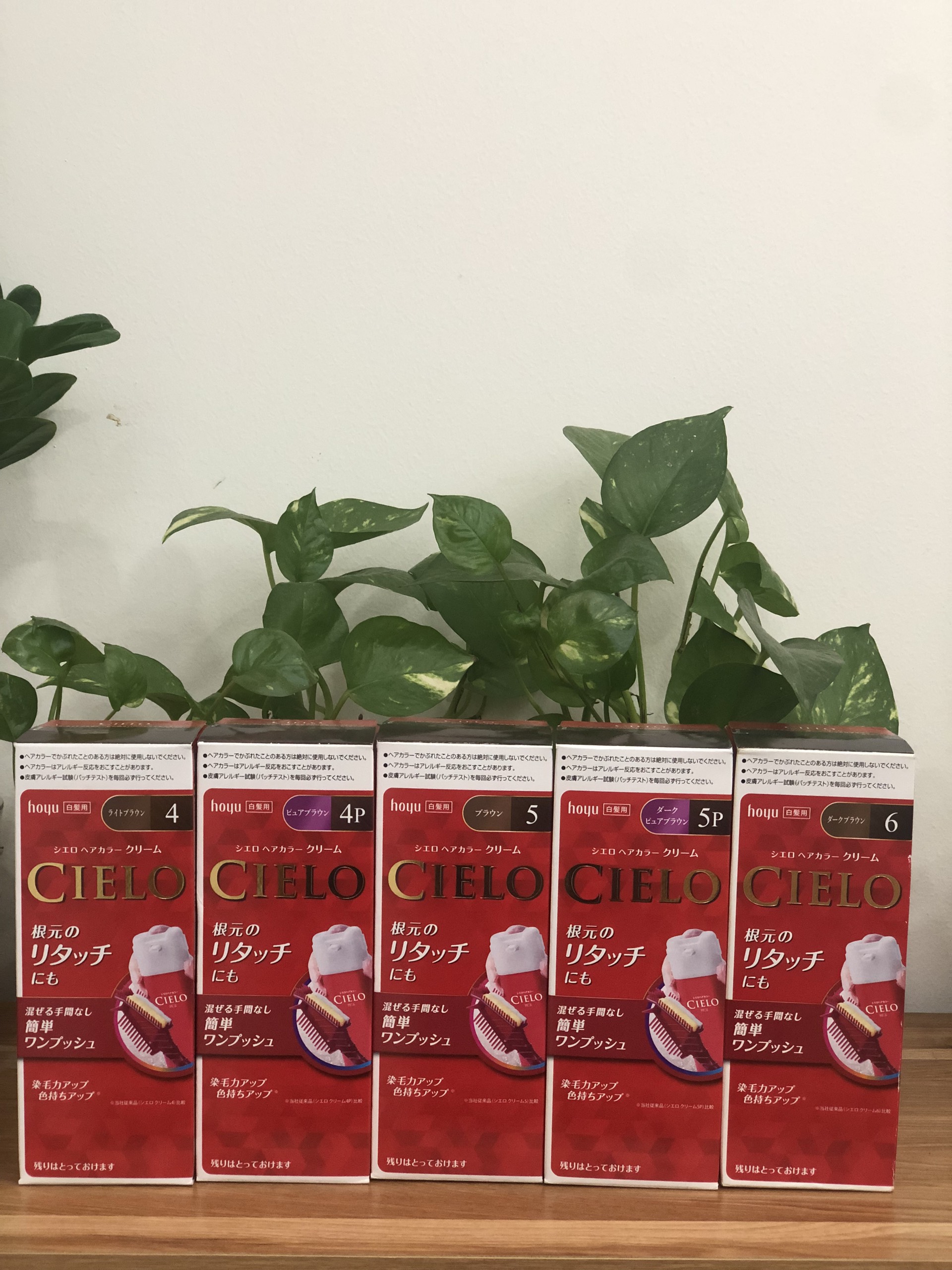 THUỐC NHUỘM TÓC CIELO EX CREAM DẠNG BỌT