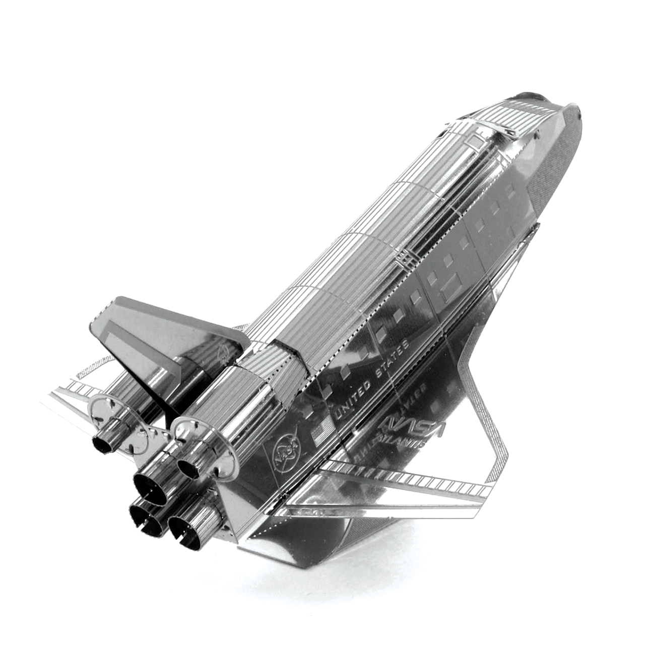 Sanhe Hand-made Metal Puzzle Space Shuttle 3D Metal Model Creative 3D Puzzle Model