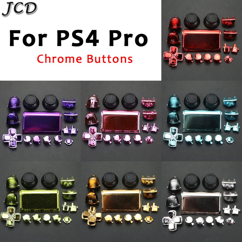 NEW Jcd Plastic Chrome Joysticks D-Pad R1 L1 R2 L2 Full Set Direction ...