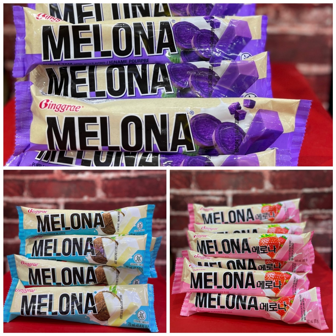 Kem Trái cây Melona  Binggrae Hàn Quốc
