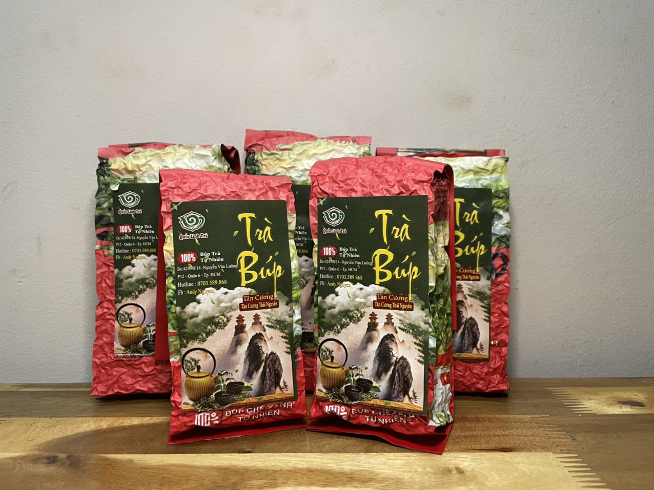 TRÀ BÚP TÂN CƯƠNG THÁI NGUYÊN 100GR