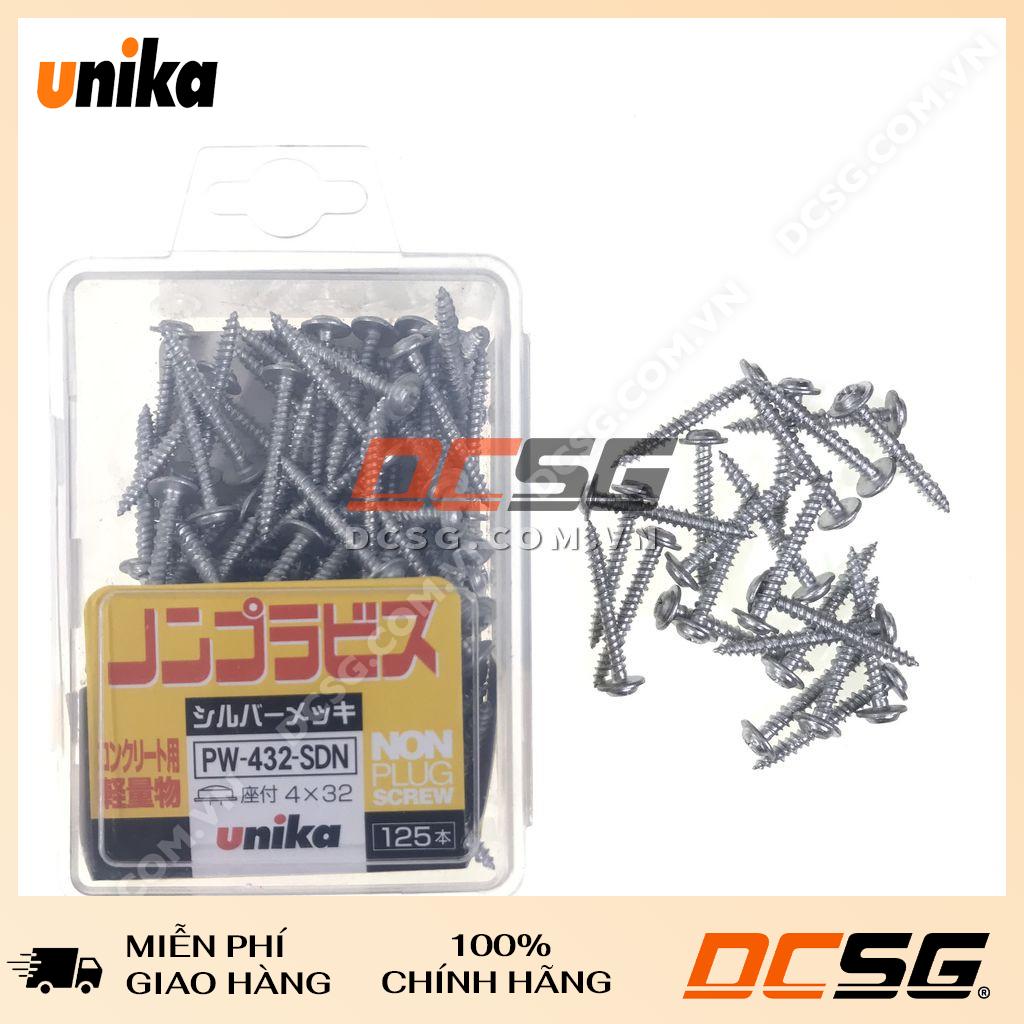 Ốc vít bắt tường, bê tông không cần tắc kê Unika mã PW DCSG
