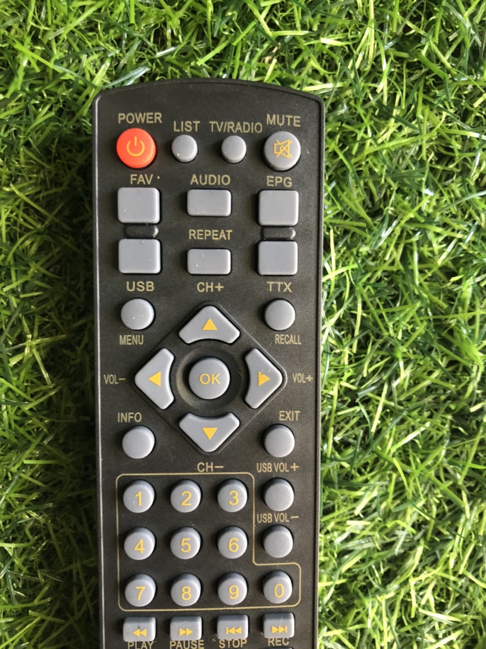 Điều khiển đầu DVB T2 ,Remote đầu truyền hình mặt đất DVB-T2
