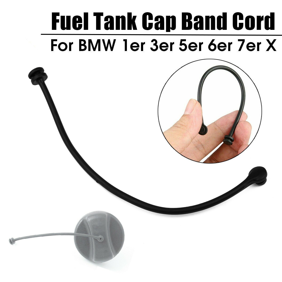 Fuel tank cap cable wire for e81 e87 e88 e46 e90 e91,x3,x5,x6-16117193372