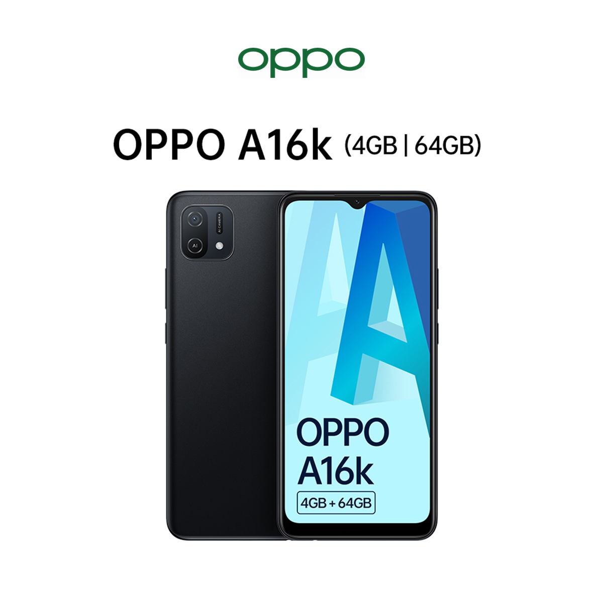Điện thoại OPPO A16K (4GB/64GB) - Hàng chính hãng