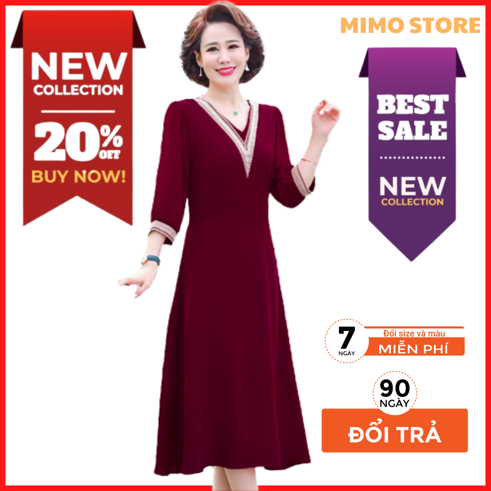 Đầm dự tiệc trung niên , đầm trung niên , đầm voan , hai lớp , co giãn tốt , màu sắc nhã nhặn sang trọng, thiết kế tinh tế dễ mặc , phù hợp cho đi tiệc , đi chơi , đi du lịch Lz01689