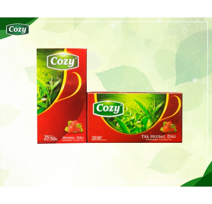 Trà cozy nhúng( Đào, Dâu)