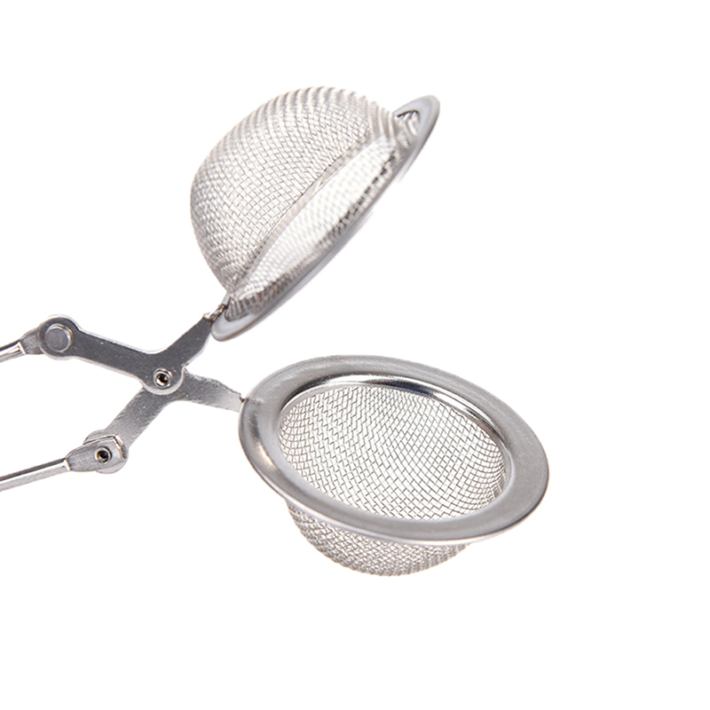 Tea Infuser Stainless Steel Sphere Mesh Tea Strainer Coffee Herb Spice Filter Diffuser Handle Tea Ball Match Tea Bags
