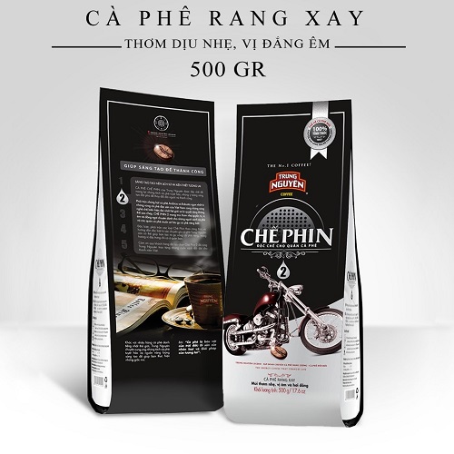 Trung Nguyên Legend Cà Phê Rang Xay Chế Phin 2 - Gói 500gr - Vị Cân Bằng, Hậu Dịu Nhẹ