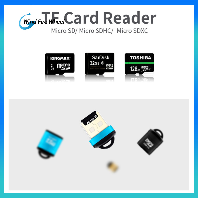 Usb Micro Sd/tf Card Reader Usb 2.0 Hi-speed Mini Usb Adapter Laptop Accessories