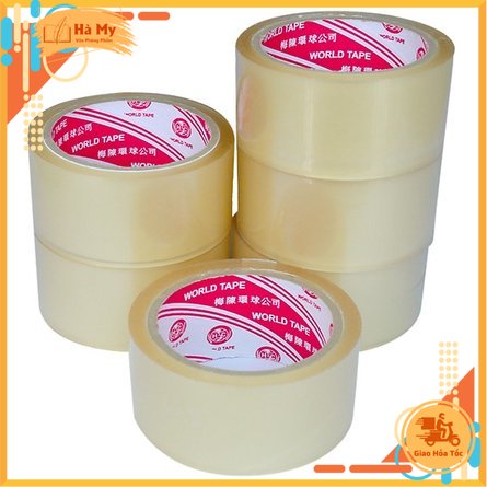 Băng keo Trong và Đục đóng hàng 4,8F x 80Yard x 47M