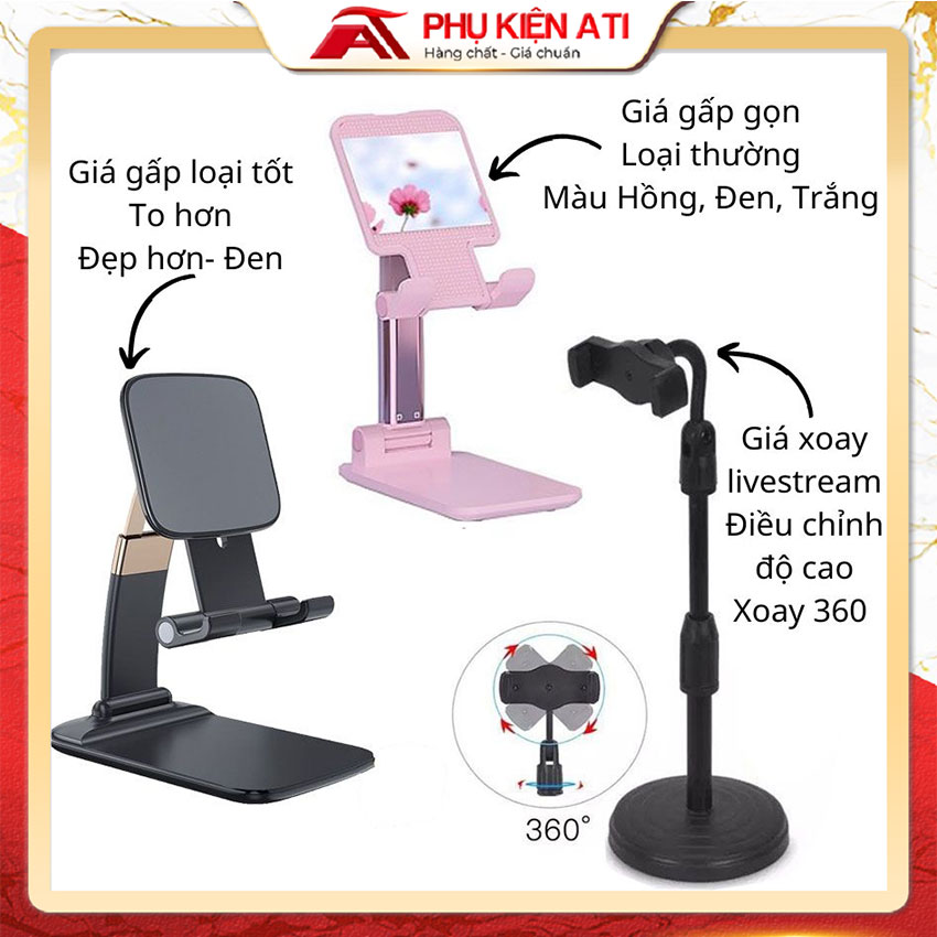 Phone holder folding compact, bracket tablet PC, iPad, shelf bracket multi-purpose folding compact convenience-accessories ATI